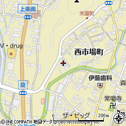 岐阜県美濃市2697周辺の地図