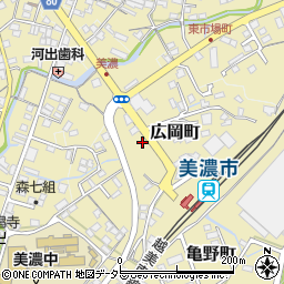 岐阜県美濃市2940-1周辺の地図