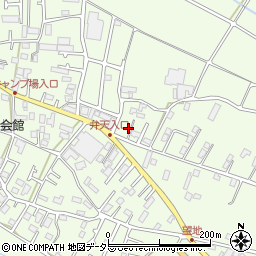 神奈川県相模原市中央区田名8298-3周辺の地図