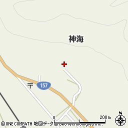 岐阜県本巣市神海585周辺の地図