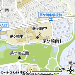 横浜市立茅ヶ崎中学校周辺の地図