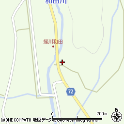 岐阜県中津川市蛭川和田379周辺の地図