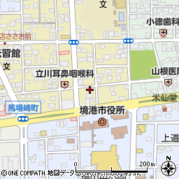 鳥取県境港市湊町80周辺の地図