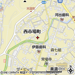 岐阜県美濃市2692周辺の地図