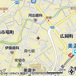 岐阜県美濃市西市場町2917周辺の地図