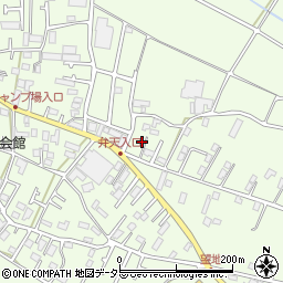 神奈川県相模原市中央区田名8298-1周辺の地図