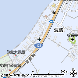京都府宮津市波路630周辺の地図