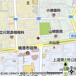 鳥取県境港市湊町69周辺の地図