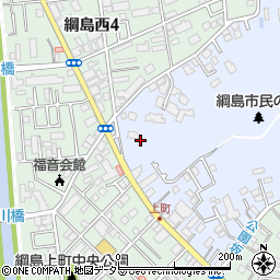 神奈川県横浜市港北区綱島台14周辺の地図