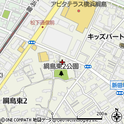 セブンイレブン横浜綱島東２丁目店周辺の地図