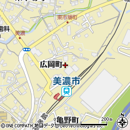 岐阜県美濃市2946周辺の地図