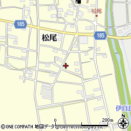 岐阜県山県市松尾154周辺の地図