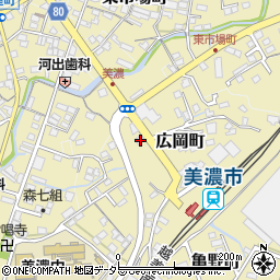 岐阜県美濃市2936周辺の地図