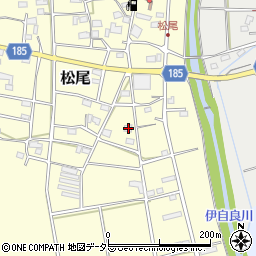 岐阜県山県市松尾147周辺の地図