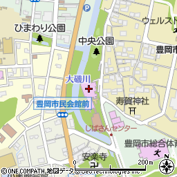 豊岡文化協会周辺の地図
