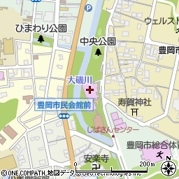 豊岡市民会館　文化ホール周辺の地図