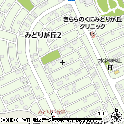 千葉県大網白里市みどりが丘2丁目5周辺の地図