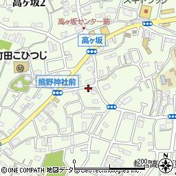 ビューティレイモンド高ヶ坂店周辺の地図