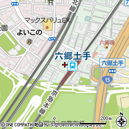 東京都大田区仲六郷4丁目23周辺の地図