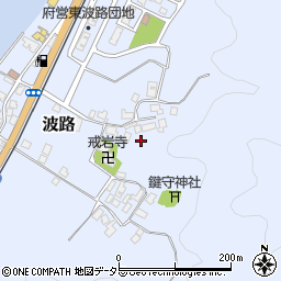 京都府宮津市波路周辺の地図