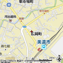 岐阜県美濃市2938-3周辺の地図