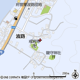 京都府宮津市波路284周辺の地図