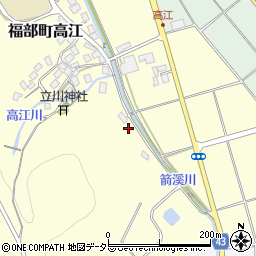 鳥取県鳥取市福部町高江354-2周辺の地図