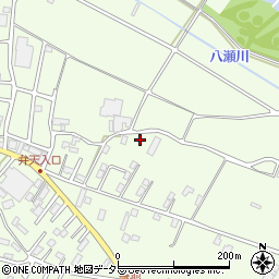 神奈川県相模原市中央区田名8257-1周辺の地図