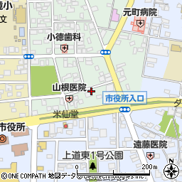 鳥取県境港市元町124-2周辺の地図