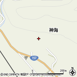 岐阜県本巣市神海579周辺の地図