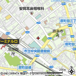 町田商工会議所会館周辺の地図