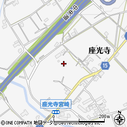 長野県飯田市座光寺宮崎周辺の地図
