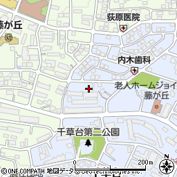 神奈川県横浜市青葉区千草台12-48周辺の地図