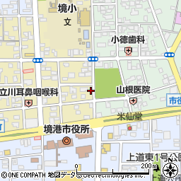 鳥取県境港市湊町42周辺の地図