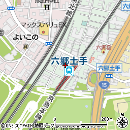 東京都大田区仲六郷4丁目23-2周辺の地図