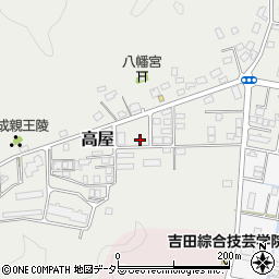 兵庫県豊岡市高屋141周辺の地図