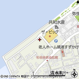 鳥取県境港市清水町803周辺の地図