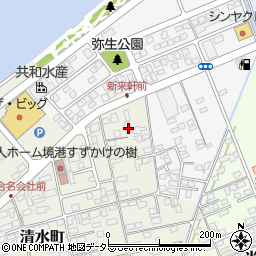 鳥取県境港市清水町779周辺の地図