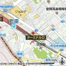 町田市文化交流センター周辺の地図