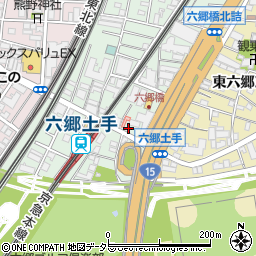 東京都大田区仲六郷4丁目31-15周辺の地図