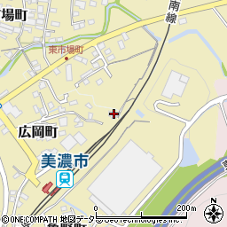 岐阜県美濃市2974周辺の地図
