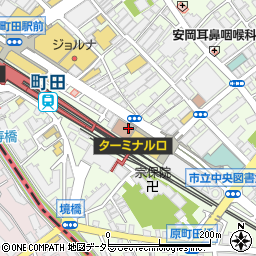町田駅前郵便局周辺の地図