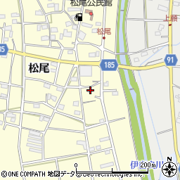 岐阜県山県市松尾146周辺の地図
