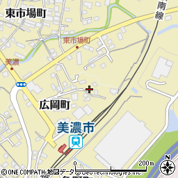 岐阜県美濃市2973周辺の地図