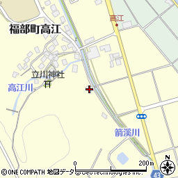 鳥取県鳥取市福部町高江65周辺の地図
