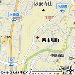 岐阜県美濃市2681-25周辺の地図