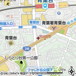 ＦｉＴ２４　青葉台店周辺の地図