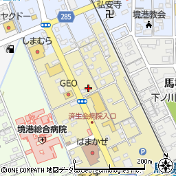 鳥取県境港市蓮池町54-5周辺の地図