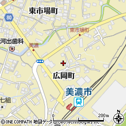 岐阜県美濃市2935周辺の地図
