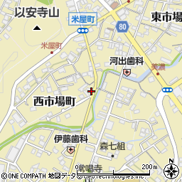 岐阜県美濃市2690-1周辺の地図